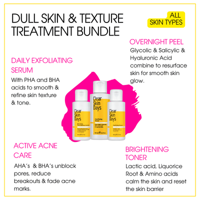 Dull Skin & Texture Treatment Bundle - Clear Skin Days
