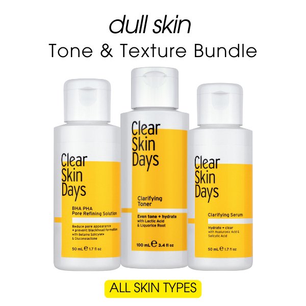 Dull Skin & Texture Treatment Bundle - Clear Skin Days