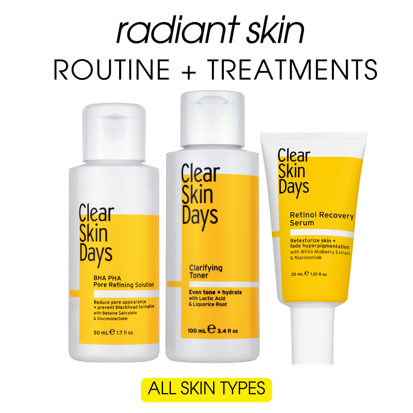 Radiance Boosting Skincare Collection