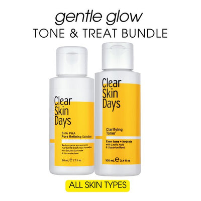 Gentle Glow - Tone & Treat Duo - Clear Skin Days